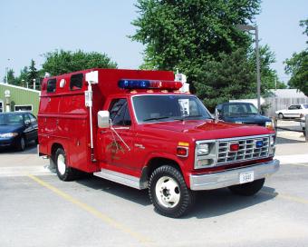 McCausland rescue truck.
