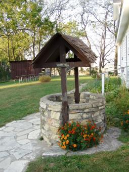 A well on the site of Cody Homestead