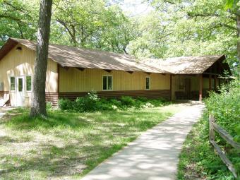 Eagle View Eco Center from the outside.