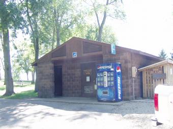 Restrooms at Incahias Campground.