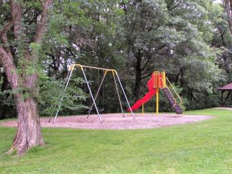 Playground located near the Cody Lake shelter.
