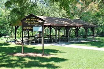High Meadows picnic shelter.