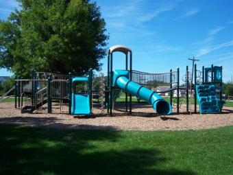 Playground at Park Terrace Campground.