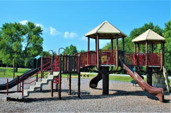 Rolling Hills playground equipment.