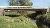 30th Avenue bridge between 230th Street and 240th Street.