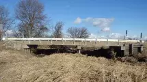 Picture of existing 230th St. Bridge from the side.