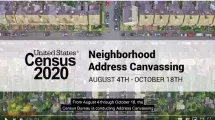 Screen shot of Census Address Canvass Operation.
