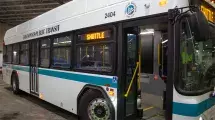 Davenport, Iowa Public Transit Bus