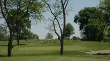 Photo of the golf course landscape