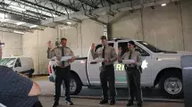 Deputy Slagle and Deputy Johannes Sworn In
