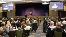 Attendees at the Disaster Conference.