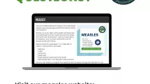 measles questions? visit our website