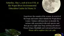 flyer advertising the event