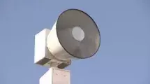 Picture of an outdoor warning siren.
