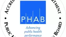 Accredited Health Department Seal