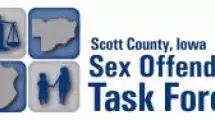Scott County Iowa Sex Offender Task Force logo.