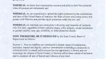 Picture of the signed resolution