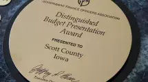Image of the budget award.