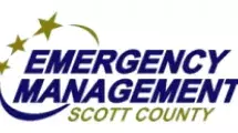 Emergency Management of Scott County Logo.