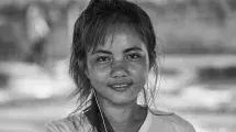 portrait of Hispanic young woman