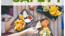 summer food on a picnic table
