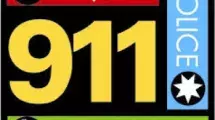 Fire/EMS, Police 911 Dispatch logo.