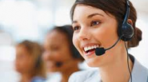 Customer Care Professional with Headset