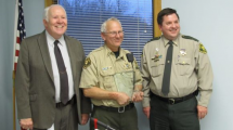 Sheriff Conard, Office Rupe, and Major Gibbs