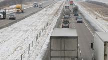 Traffic on Interstate 80