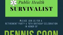 Dennis Coon's Retirement Invitation