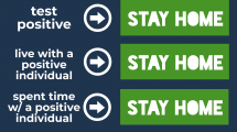 Infographic - test positive? stay home. live with someone who is positive? stay home.