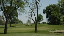 Photo of the golf course landscape