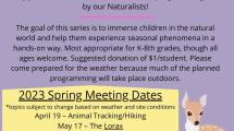 Flyer advertising the event.