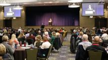 Attendees at the Disaster Conference.