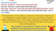 flyer with program information