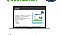 measles questions? visit our website