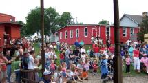 photo of people attending heritage days in the past