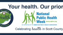National Public Health logo: Your health. Our priority