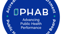 PHAB seal for accredited health departments
