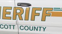 Picture of Scott County Sheriff's Office squad car door