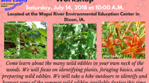 flyer showing pictures of plants and stating information about workshop