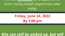 TestIowa kits cannot be dropped off at Scott County Health Department, they must be taken to a UPS drop off location.