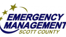 Emergency Management Scott County Logo.