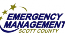 Emergency Management Scott County logo.