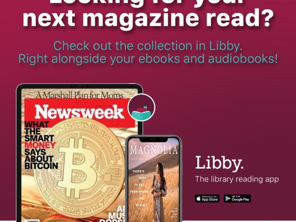 This is a picture of a magazine on a tablet and on a phone.