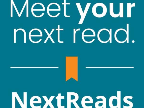 This says meet your next read - NextReads