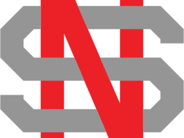 This an N and S interlocking and is the North Scott Schools logo. 