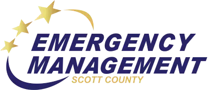 Scott County Emergency Management Agency Logo. 