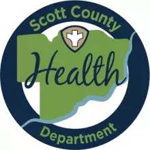 Scott County Health Department logo.